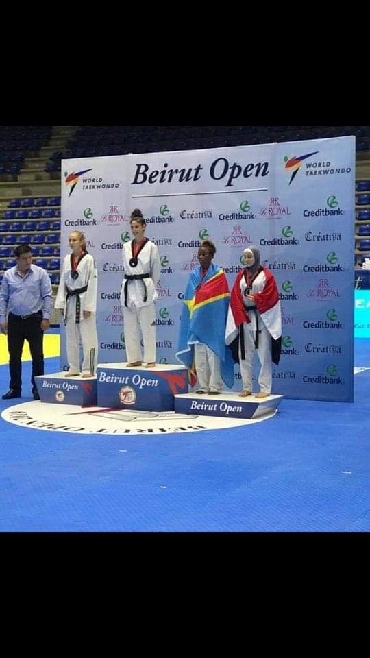 طوباس : بانا دراغمه بطلة المملكة والمنتخب الأردني تتوج المداليه الذهبية في بطولة لبنان الدولية