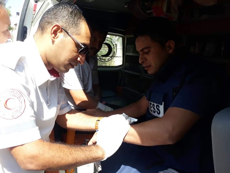 عدد من الاصابات جراء قمع قوات الاحتلال لمسيرة كفر قدوم بقلقيلية