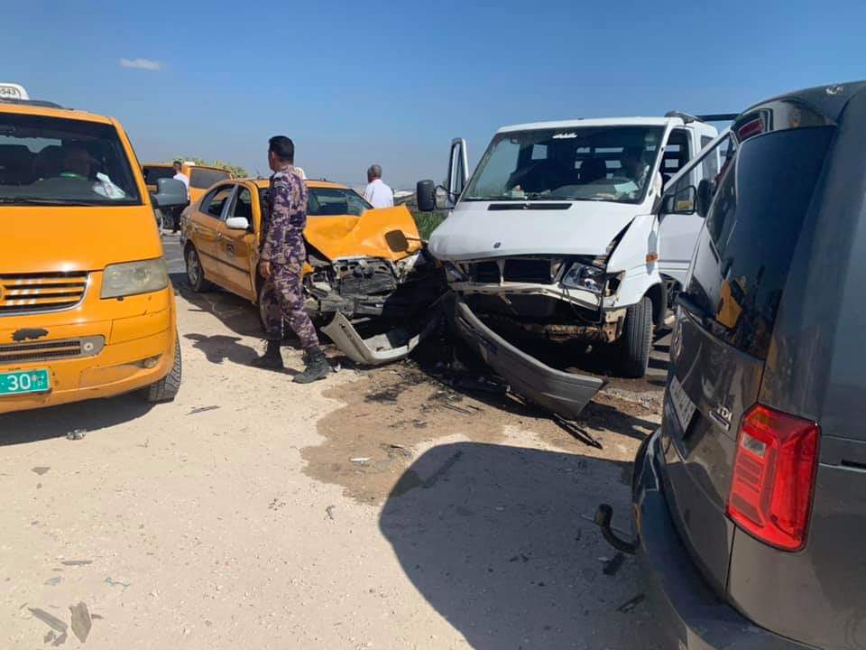 حادث سير على شارع جنين حيفا قبل قليل.