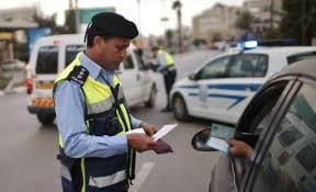 انتشار مكثف لشرطة المرور في مدينة الخليل