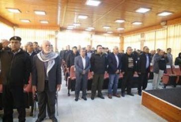 محافظة قلقيلية تكرم مدراء الأجهزة الأمنية السابقين