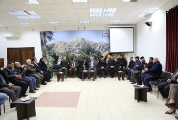 المحافظ ابو العسل ينقل تهاني الرئيس محمود عباس لأبناء طائفة السريان الارثوذكس المحتفلين بعيد عماد السيد المسيح عليه السلام