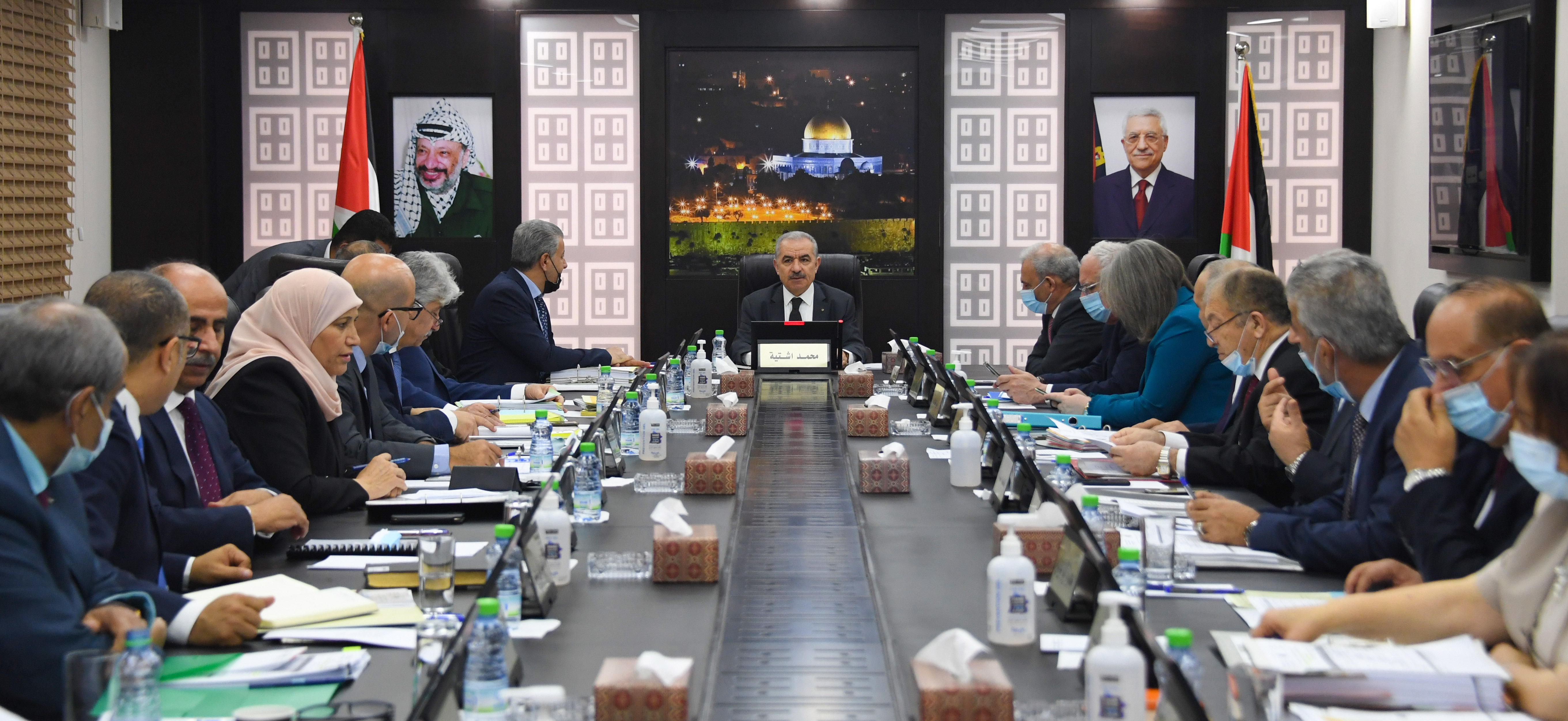 رام الله – جلسة استثنائية لمجلس الوزراء غدا لمناقشة مشروع موازنة 2022