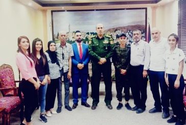 اللواء أبو دخان يستقبل عائلة الطالب أحمد علامي ويوعز بقبوله استثنائيا في صفوف القوات