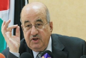 الزعنون: شرعية الرئيس مستمدة من شعبه ومن مؤسسات منظمة التحرير
