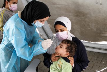 غزة: 5 وفيات و355 إصابة جديدة بكورونا