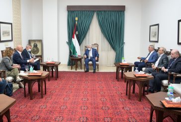 الرئيس يستقبل وزيري الصحة والتعاون الإقليمي الإسرائيليين