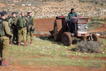 الاحتلال يقتحم خربة حمصة الفوقا بالأغوار ويستولي على معدات زراعية