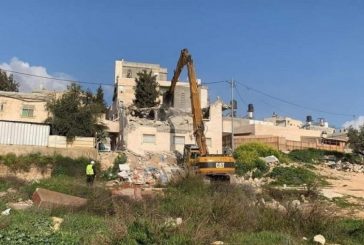 الاحتلال يخطر بوقف البناء في منزل جنوب بيت لحم