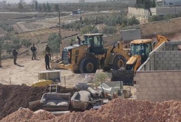 الاحتلال يهدم 3 غرف زراعية في نحالين غرب بيت لحم