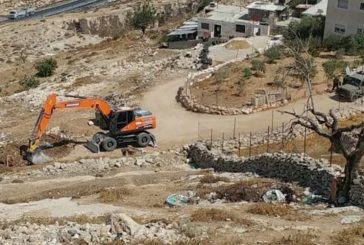 بيت لحم..مستوطنون يشرعون بشق طريق استيطانية