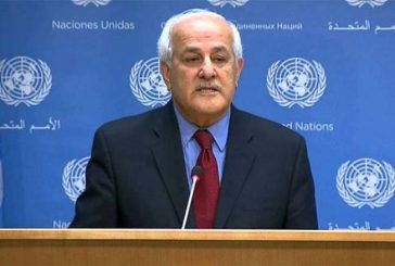 السفير رياض منصور: مجلس الأمن يبحث في الـ23 الجاري القضية الفلسطينية