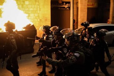 اصابات واعتقالات خلال مواجهات مع الاحتلال في باب العمود بالقدس