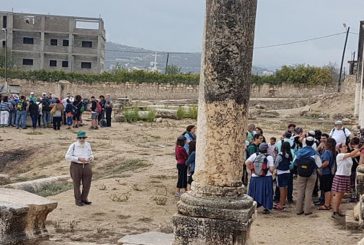 مستوطنون يقتحمون الموقع الأثري في سبسطية