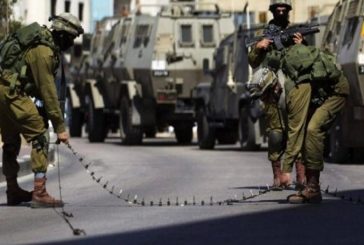 الاحتلال يغلق كافة مداخل برقة شال غرب نابلس