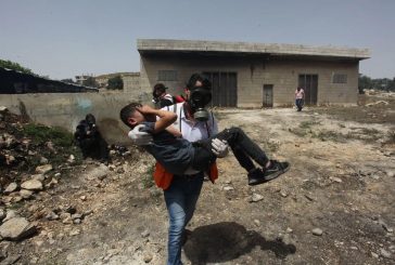 قلقيلية- إصابة 3 شبان بالرصاص والعشرات بالاختناق بمواجهات مع الاحتلال في كفر قدوم
