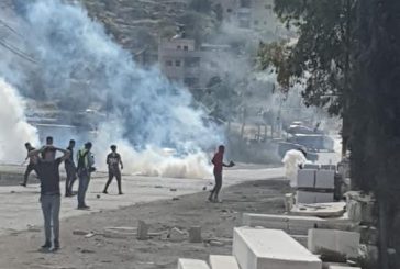 إصابات خلال مواجهات مع الاحتلال في بيتا وبيت دجن بمحافظة نابلس