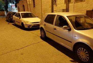 مستوطنون يعتدون على مركبات المواطنين قرب الشيخ جراح