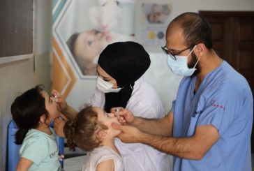انتهاء الجولة الأولى من حملة التطعيم ضد شلل الأطفال في القدس وبيت لحم