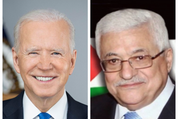 الرئيس يرحب بزيارة الرئيس الأميركي إلى فلسطين