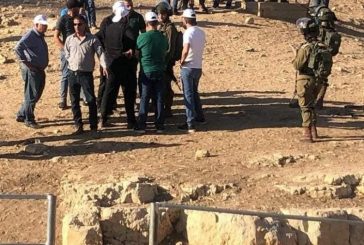 الاغوار - الاحتلال يقمع مسيرة منددة بالاستيطان في الأغوار الشمالية