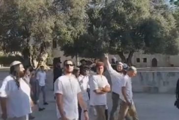 القدس : عشرات المستوطنين يقتحمون 