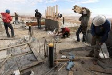 الاحصاء: تباين مؤشرات تكاليف البناء في أيار