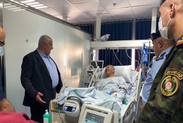 وزير الداخلية يطمئن على صحة مصابي اعتداء أمس في نابلس