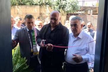جنين - افتتح محافظ جنين اللواء أكرم الرجوب مبنى مجلس قروي الجديدة