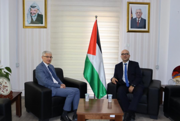 الهدمي خلال استقباله القنصل التركي العام: الأوضاع بالقدس تزداد خطورة مع قرب الانتخابات الإسرائيلية