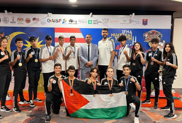 فلسطين  تحصد 13 ميدالية ببطولتيّ العالم والأندية للعبة 
