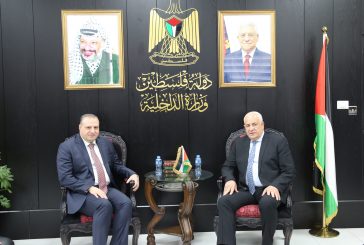 وزير الداخلية يستقبل سفير الأردن