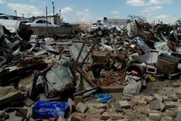 مصرع 10 أشخاص في انهيار مبنى بمدينة حلب شمال سوريا