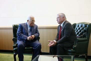 الرئيس يجتمع مع العاهل الأردني