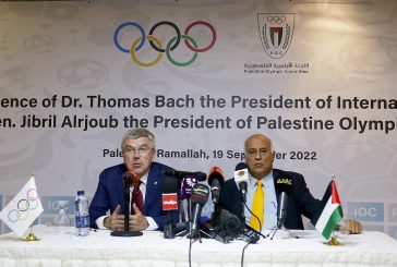 رئيس اللجنة الأولمبية الدولية: ندعم مبادرة الرجوب لإقامة ملعب أولمبي في فلسطين
