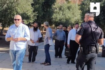 القدس-مستوطنون يقتحمون 