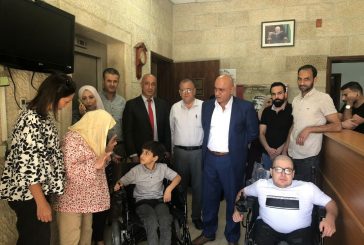 جنين - مكرمة رئاسية لطالبين من ذوي الاعاقة في جنين