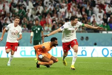 المنتخب السعودي يسقط أمام بولندا في كأس العالم