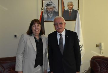 المالكي يسلم الممثلة الأممية المعنية بالأطفال والنزاعات تقريرا حول جرائم الاحتلال بحق الأطفال