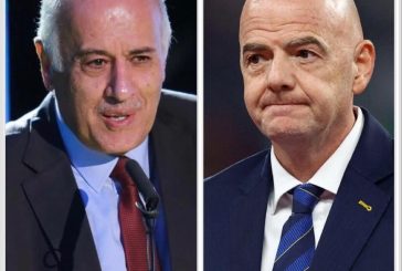 خلال لقاء الرجوب: إنفانتينو يؤكد زيارته لفلسطين أيار المقبل