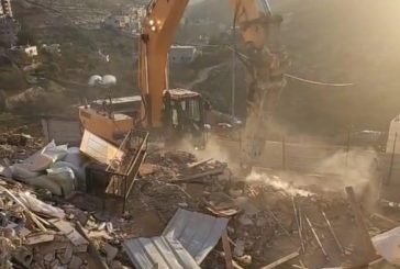 الاحتلال يهدم منزلين في قرية فروش بيت دجن شرق نابلس