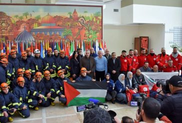 بتوجيهات من الرئيس: فريق فلسطين للتدخل والاستجابة العاجلة يتوجه إلى سوريا وتركيا