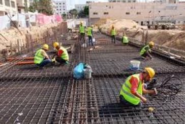 الإحصاء: ارتفاع مؤشر أسعار تكاليف البناء في شباط الماضي