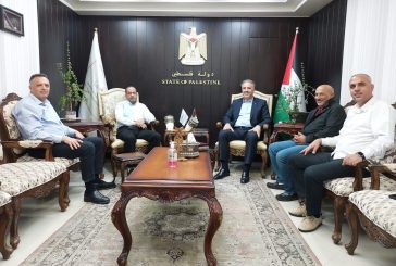 رام الله-الوزير عساف يستقبل رئيس جمعية الصحفيين العُمانيين