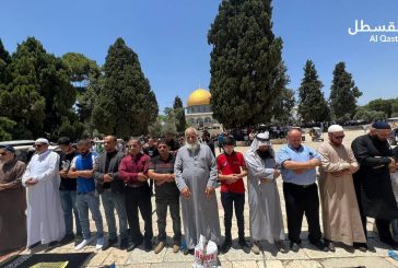 50 ألفا يؤدون صلاة الجمعة في المسجد الأقصى