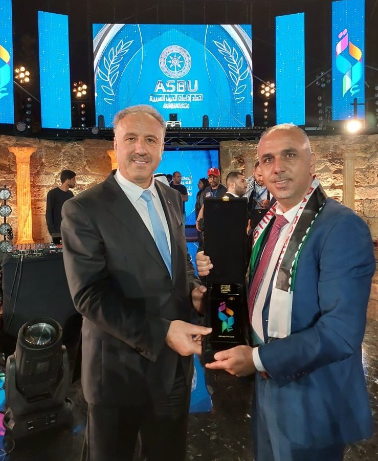 تلفزيون فلسطين يفوز بالجائزتين الأولى والثانية بمسابقات مهرجان اتحاد إذاعات الدول العربية المقام في تونس