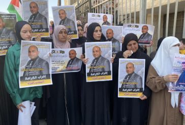جنين-العشرات في جنين يشاركون في وقفتين داعمتين للأسرى