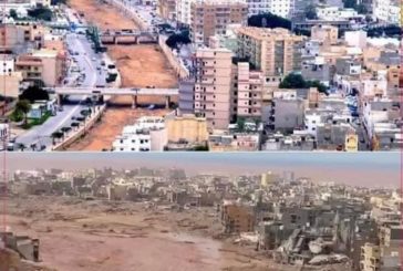 تضاؤل الأمل بالعثور على أحياء بعد فيضانات ليبيا