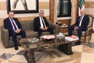 الصالح يبحث مع نظيره اللبناني سبل تعزيز التعاون المشترك