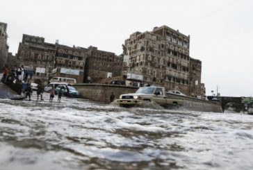 مصرع سبع نساء ورجل بصواعق رعدية وسيول في اليمن